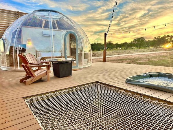 Terrace/patio - Draco at the Retreat (Gillespie County)
