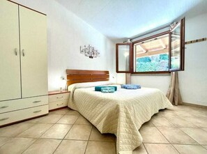 2 bedrooms, iron/ironing board, travel crib, WiFi