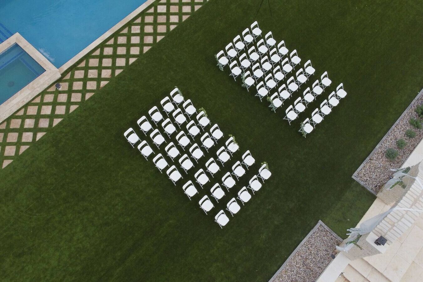 Et oppvarmet basseng