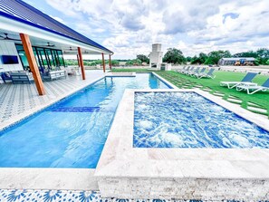 Piscine chauffée