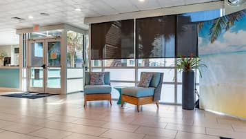 Sala de estar en el lobby