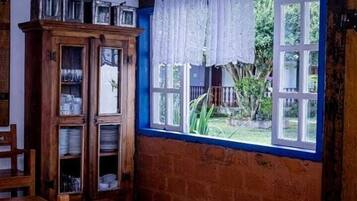 Free daily self-service breakfast