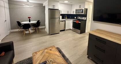 A cozy, Safe, Private Basement Suit for You Peace of Mind.