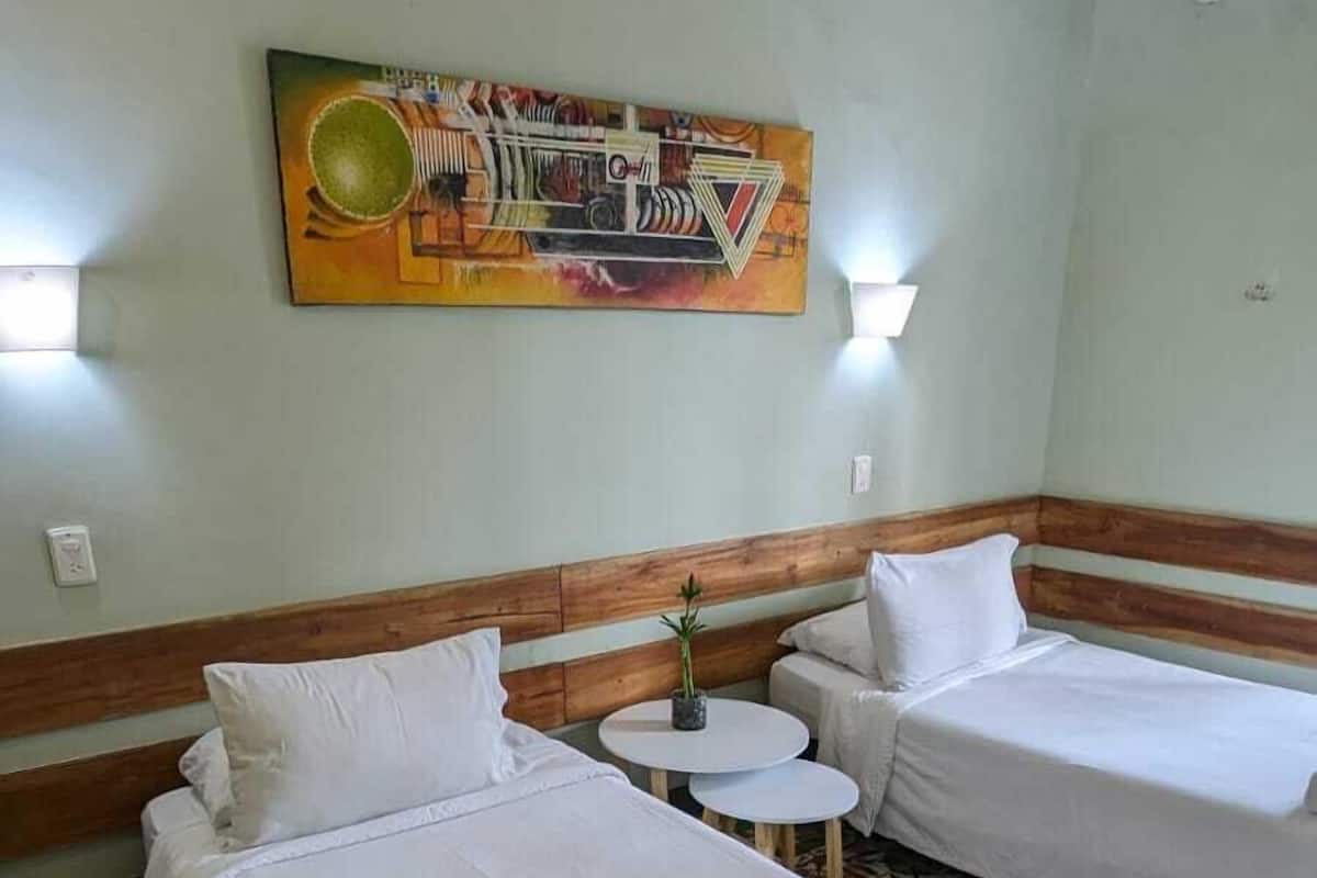 Basic Double Room | In-room safe, blackout drapes, WiFi (free)