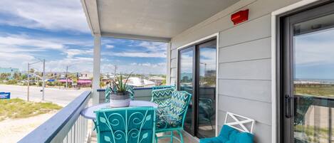 Appartement, meerdere bedden (Regatta 201A) | Buiten dineren