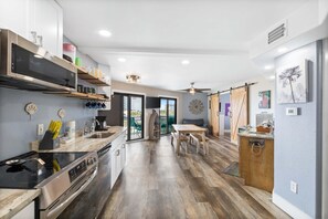 Condo, Multiple Beds (Regatta 201A) | Private kitchen | Oven, toaster - Regatta 201a (Gulf Shores)