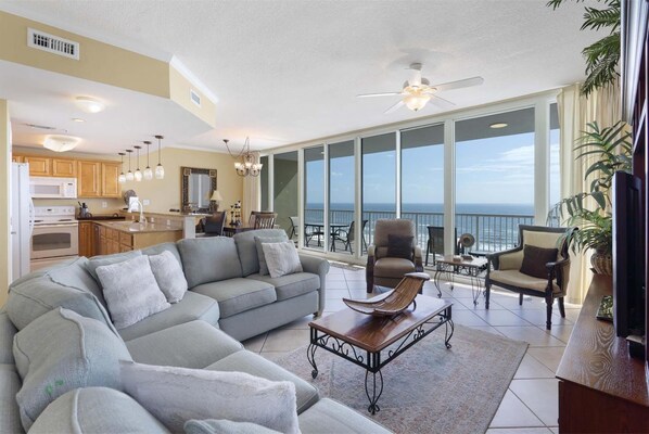 Condo, Multiple Beds (Sanibel 1201) | Living area