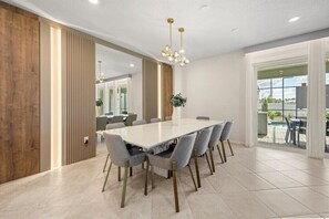 Dining - 10 Bedrooms / 8 Bathrooms / Windsor Cay (16244SM) (Clermont)