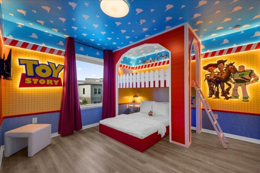 8 bedrooms, iron/ironing board, travel crib, WiFi
