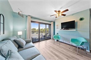 Condo, 1 Queen Bed with Sofa bed (Seaside Beach & Racquet 1315) | Living area - Seaside Beach & Racquet 1315 (Orange Beach)
