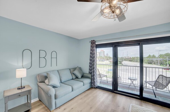 Condo, 1 Queen Bed with Sofa bed (Seaside Beach & Racquet 1315) | Living area - Seaside Beach & Racquet 1315 (Orange Beach)