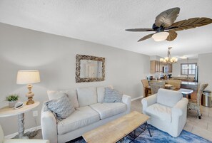 Condo, Multiple Beds (Seaside Beach & Racquet 2303) | Living area - Seaside Beach & Racquet 2303 (Orange Beach)
