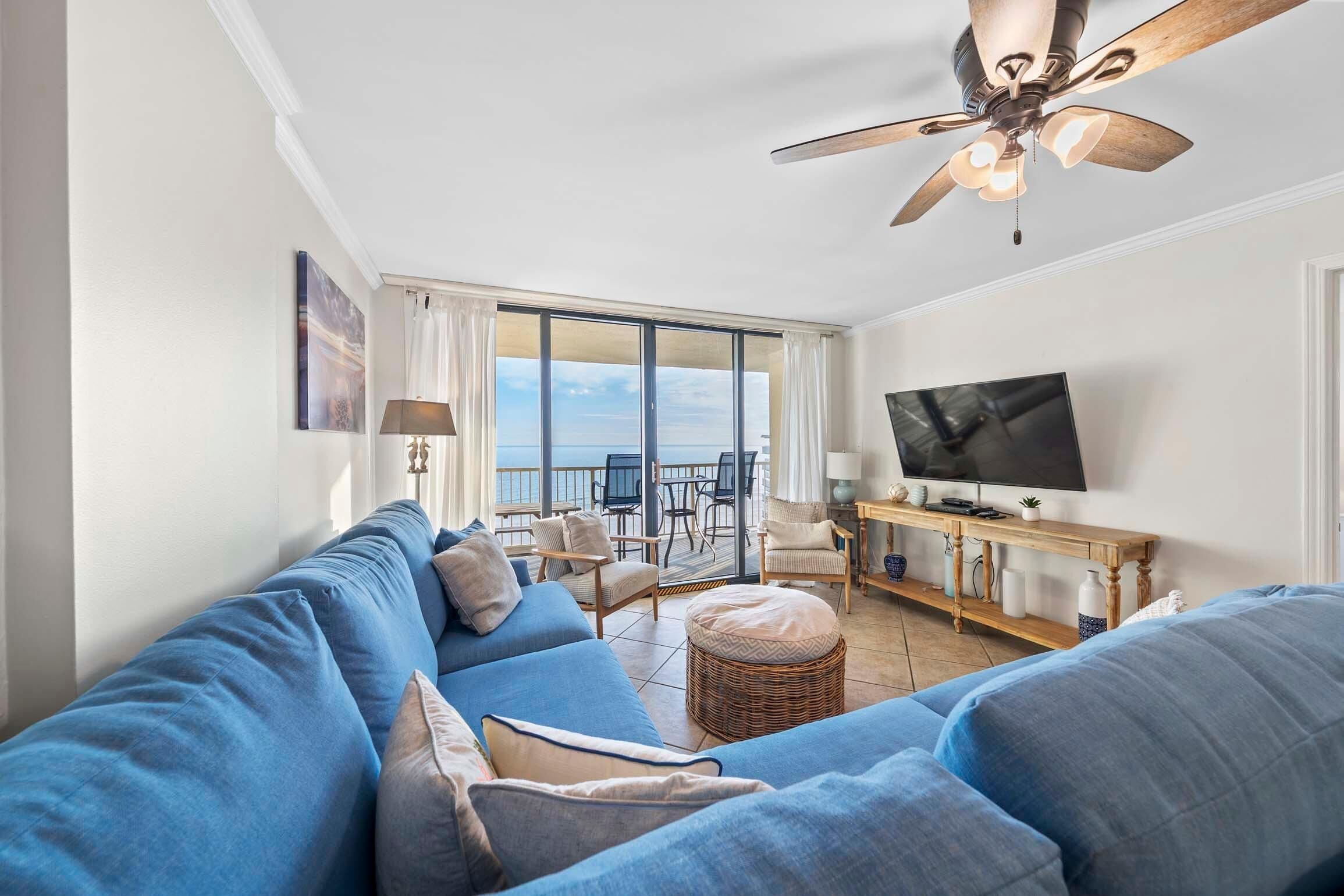 Condo, Multiple Beds (Seaside Beach & Racquet 5917) | Living area