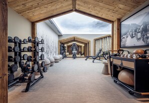 Fitnessbereich