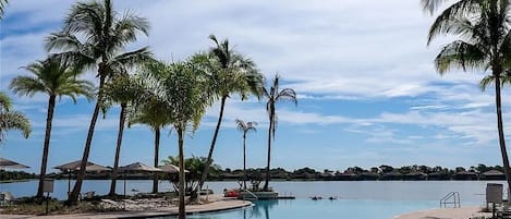 室外游泳池,恒温泳池