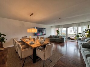 Interior - Cozy, bright vacation apartment in trendy boho style #Cosiness Company (Cuxhaven)