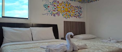 1 chambre, accĂšs au Wi-Fi (inclus), literie fournie