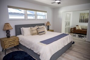 3 soverom, strykejern/-brett, wi-fi og sengetøy