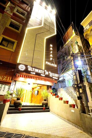 Façade de l’hébergement