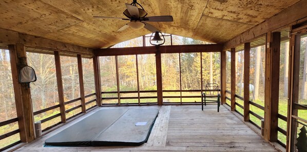 Luxury-Ferienhütte | Terrasse/Patio