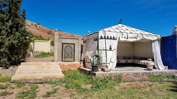 Enceinte de l’hébergement