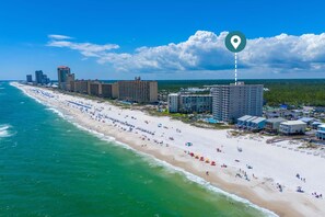 Apartment, 1 Queen-Bett und Schlafsofa (Tradewinds 708) | Strand | Am Strand