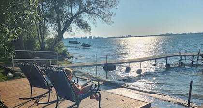Lake front retreat on Blue Bill Bay