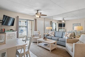 Condo, Multiple Beds (Sugar Beach 128) | Living area - Sugar Beach 128 (Orange Beach)