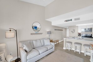 Condo, 1 King Bed with Sofa bed (Sugar Beach 335) | Living area - Sugar Beach 335 (Orange Beach)