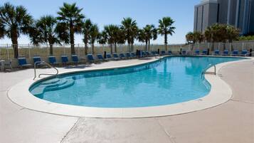 Condo, Multiple Beds (Tidewater 702) | Pool | A heated pool