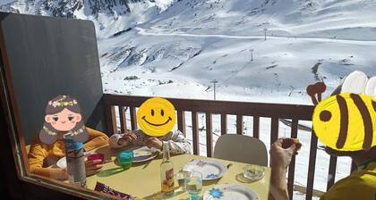 Location La Mongie Tourmalet au pied des pistes studio 5 places