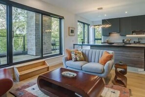 TV, fireplace, ping pong