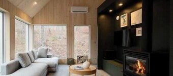 Les Frères Tino - Chalet 3 min from SÉPAQ - Spa