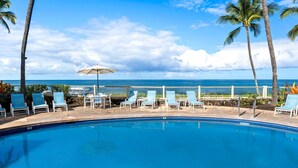 Leilighet, 1 kingsize-seng (Kona Reef#B15) | Basseng