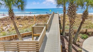 Appartement, 1 kingsize bed met slaapbank (Palm Beach A23) | Strand | Accommodatie ligt op het strand