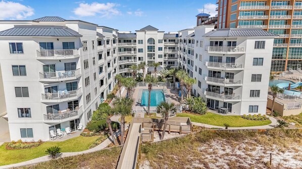 Appartement, 1 kingsize bed met slaapbank (Palm Beach A23) | Exterieur