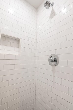 Shower, hair dryer
