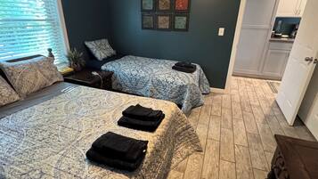 2 soveværelser, gratis Wi-Fi, sengetøj