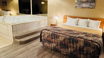 Suite, 1 letto king | 1 camera, Wi-Fi gratuito, lenzuola