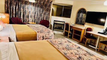 Single Room, 2 Katil Ratu (Queen), Kitchenette | Wi-fi percuma, cadar katil