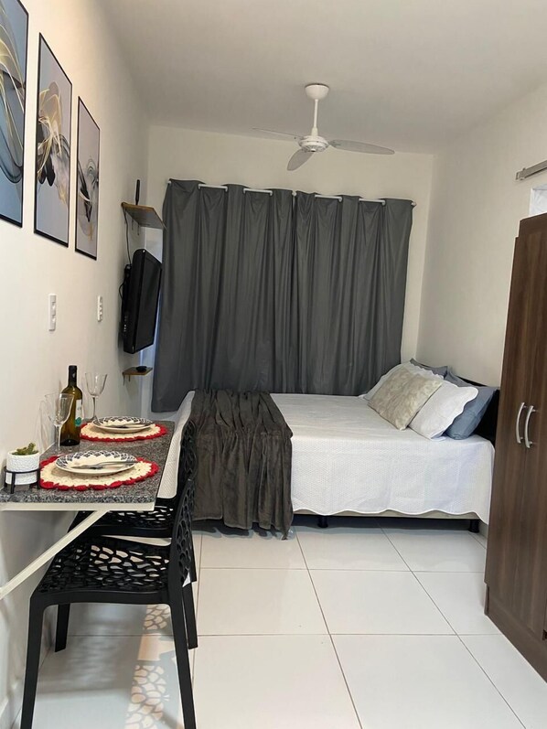 Departamento, 1 cama matrimonial, cocina | 1 habitación y wifi gratis