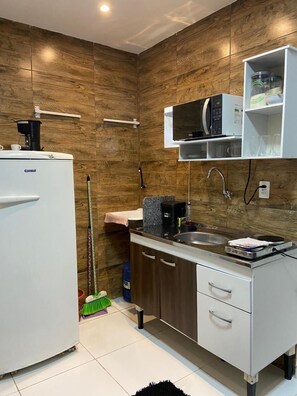 아파트, 더블침대 1개, 주방 | 전용 주방