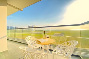 Apartamento família | Opções para refeição ao ar livre