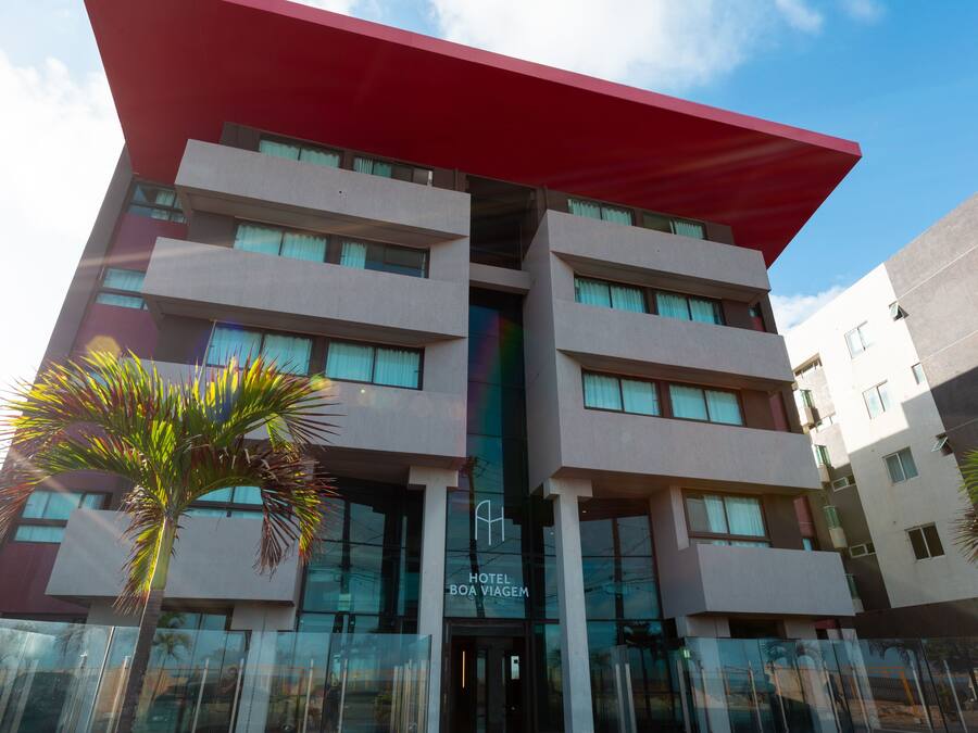 Fassade der Unterkunft