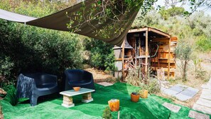 Mobil Karavan, 1 kamar tidur, Boleh Merokok, patio | Eksterior