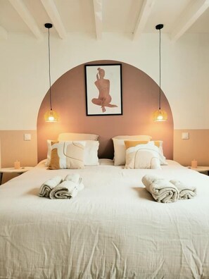 1 Schlafzimmer, Schreibtisch, BĂŒgeleisen/BĂŒgelbrett, kostenloses WLAN