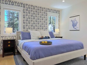 5 makuuhuonetta, työpöytä, silitysrauta/-lauta, ilmainen Wi-Fi