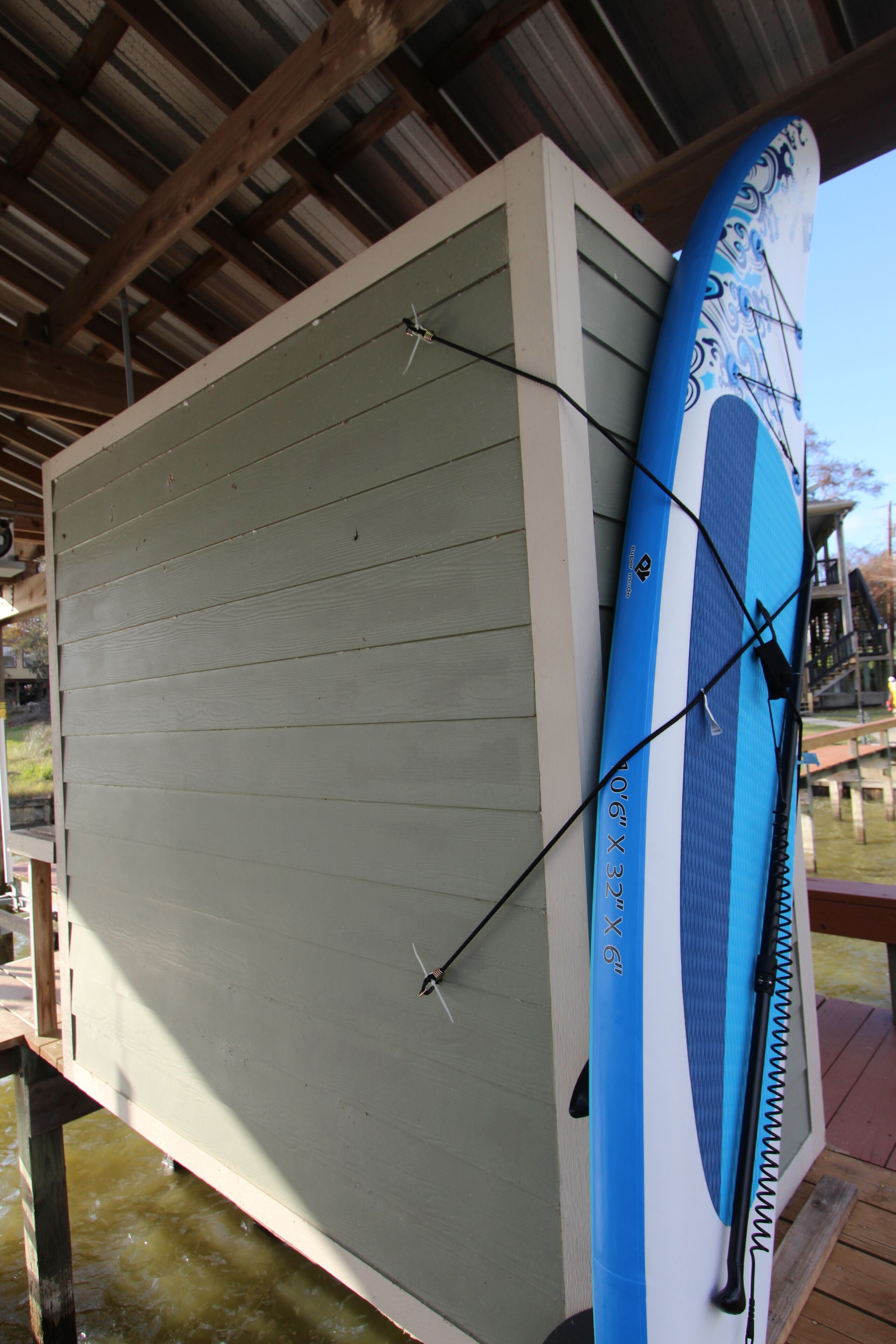 Paddle board included