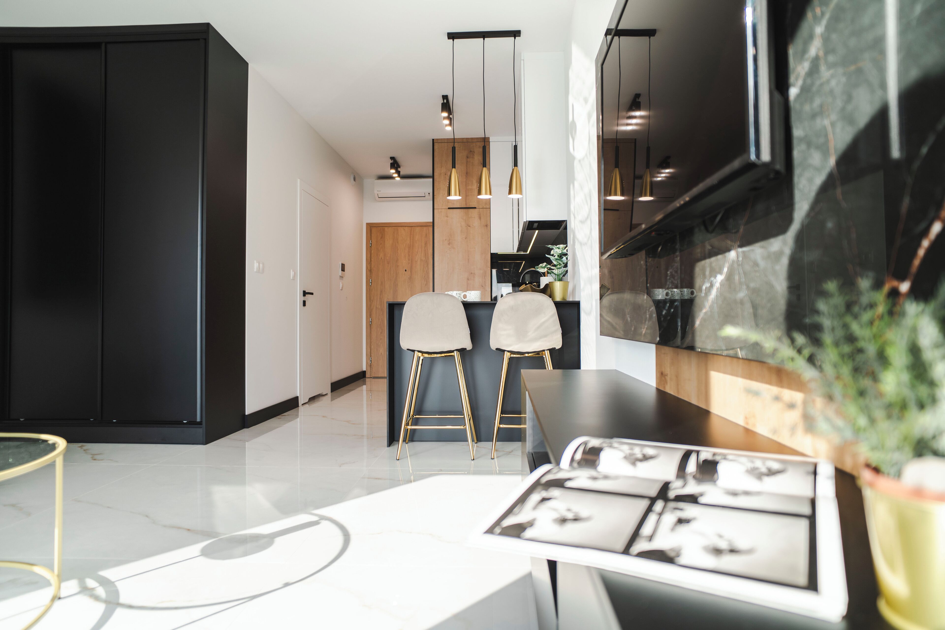 Luxury Studio, City View, 25th floor | Yksilöllisesti sisustettu, yksilöllisesti kalustettu