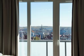 Vistas a la ciudad desde el alojamiento